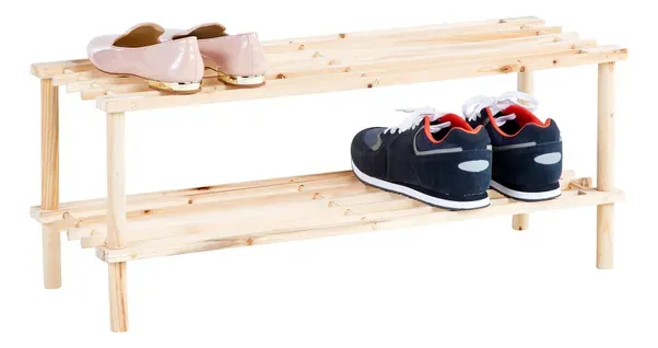 Range chaussures bois HARRY Naturel