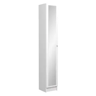 Colonne de salle de bain porte miroir FLASH II blanc