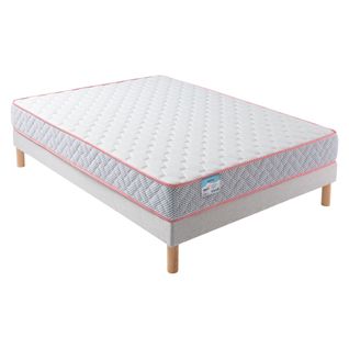 Matelas + sommier 140x190 cm MERINOS GUINGUETTE 2