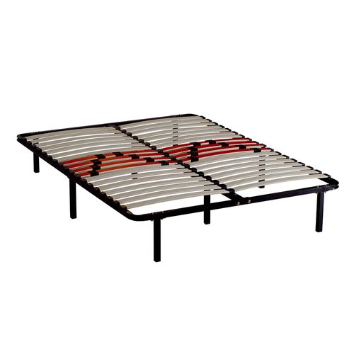 Kit Cadre à Lattes Morphologiques avec pieds - 140x190 cm - Zones De Confort