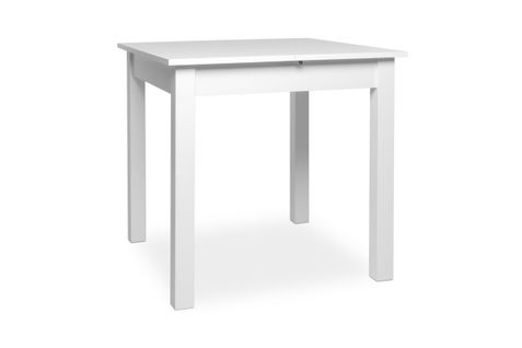Table avec allonge 80/120 DORA Blanc