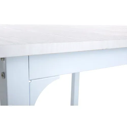 Table L.80/140 avec allonges LISA Blanc
