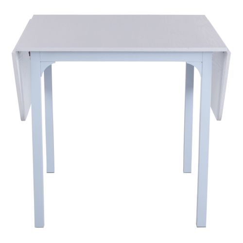 Table L.80/140 avec allonges LISA Blanc