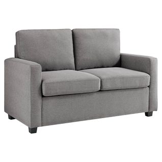 Canapé convertible 2 places EASY Tissu gris