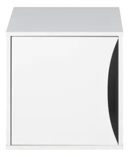 Cube 1 porte NEXT 3 blanc