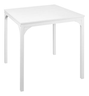 Table carrée EMILIE blanc