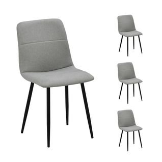 Lot 4 chaises BETTY Gris