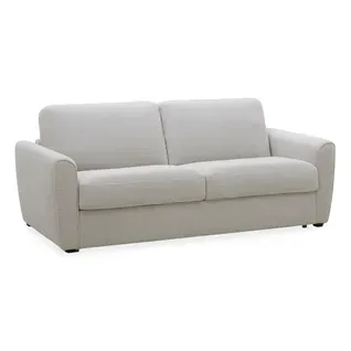 Canapé 3 places convertible NUNO tissu grège