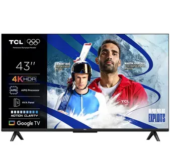 Téléviseur 4K 43'' 109 cm TCL 43P61K