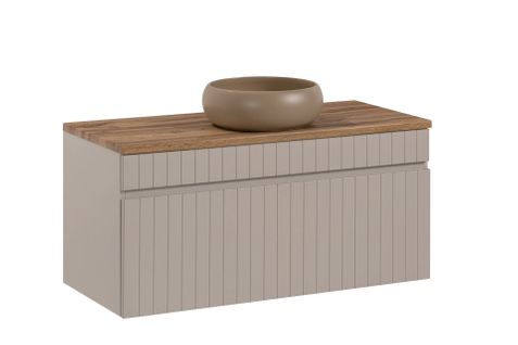 Meuble à Suspendre Iconic Cachemire 100 Cm Avec Le Plan Et Vasque Wiki