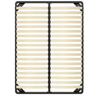 Cadre à Lattes 140x190cm, 2x18 Lattes, Sommier à Lattes