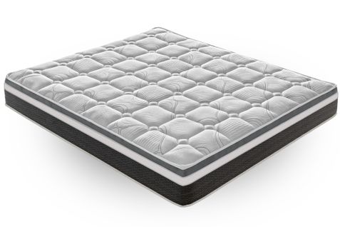 Matelas Mousse 140x190 Cm ANNA - Accueil Mémoire De Forme - Epaisseur 20 Cm