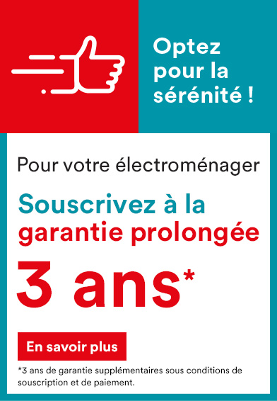 Garantie Prolongée ! 