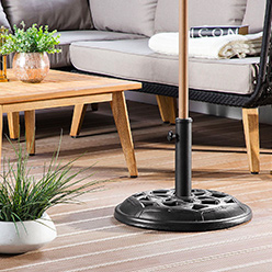 Pied de parasol et accessoire